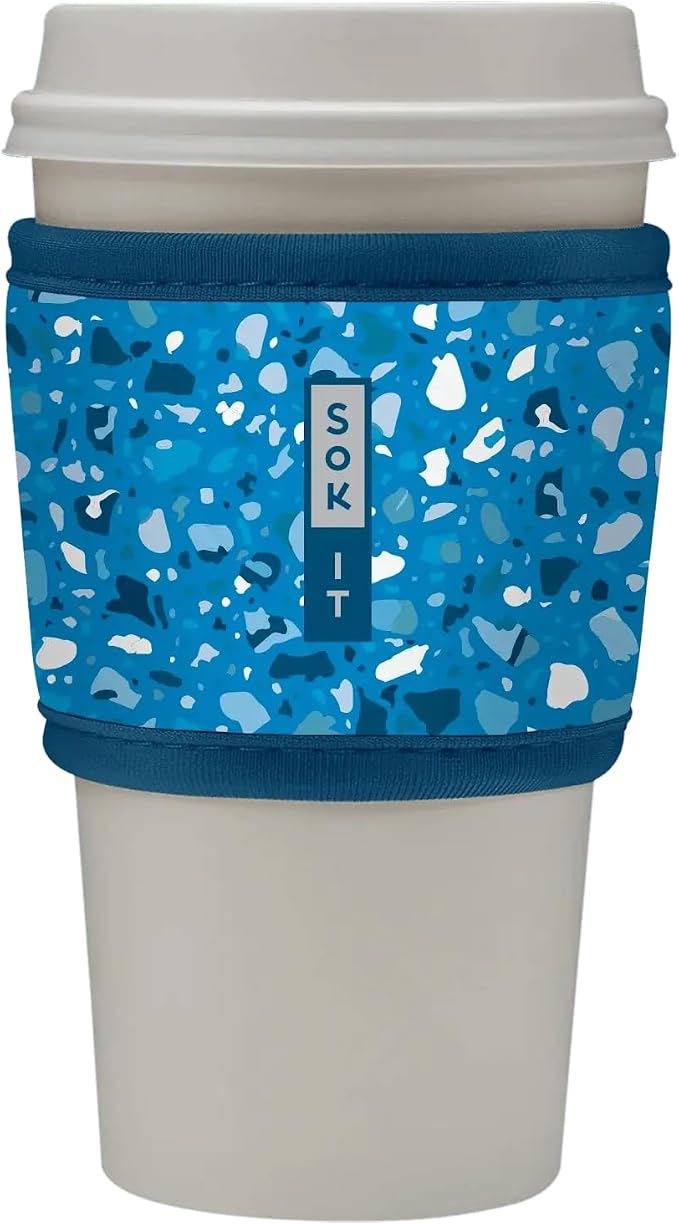 Sok It HotSok Coffee & Tea Reusable Insulated Neoprene Cup Sleeve by SokIt