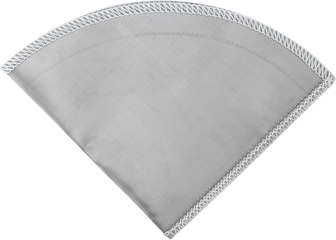 Reusable Pour Over Coffee Filter Stainless Steel Mesh Cone Filter 1‑2 Cup by aqxreight