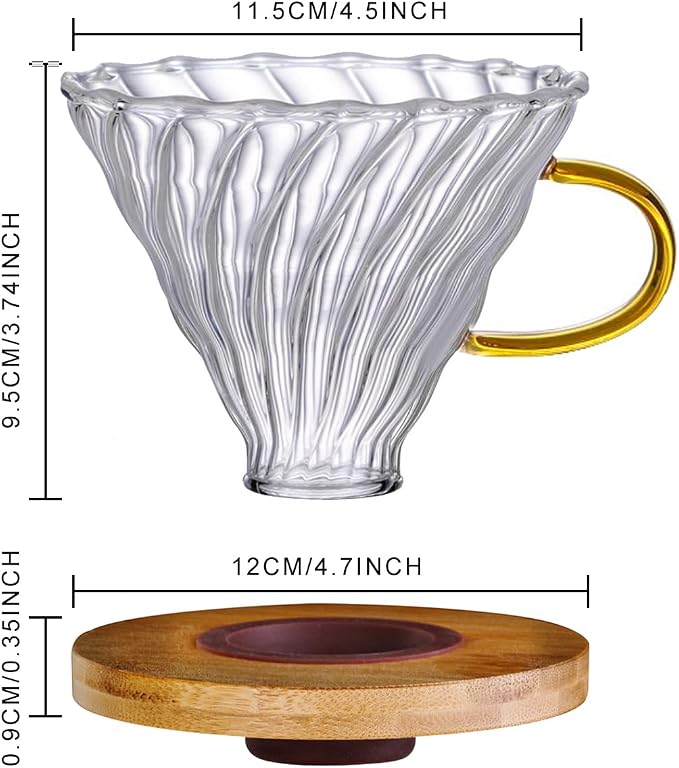 Gute Glass Coffee Dripper/Filter - Image 2