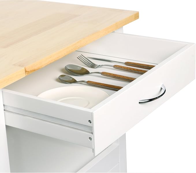 eHemco Kitchen Island Cart on Wheels - Image 8