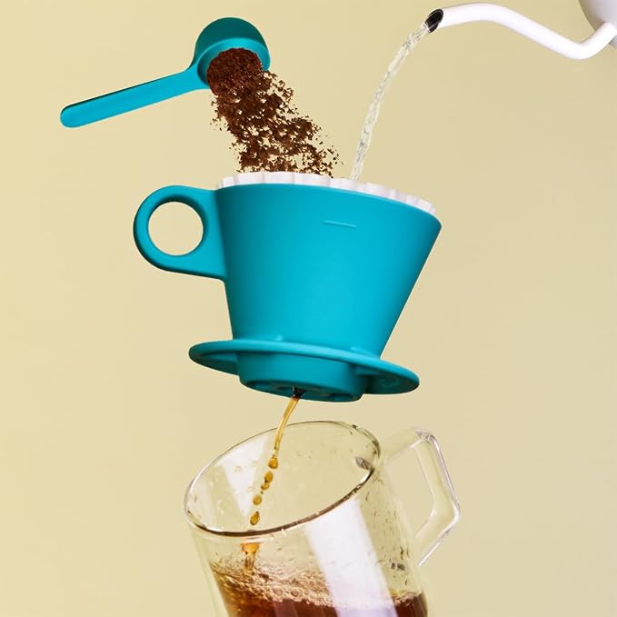 Verve Dwell Dripper Pour Over Coffee Maker Set, Non-Electric Coffee Dripper - Image 2