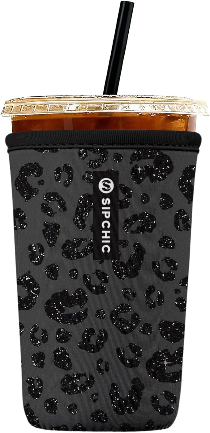 Iced Coffee Sleeve – Neoprene Reusable Cup Sleeves by Unknown