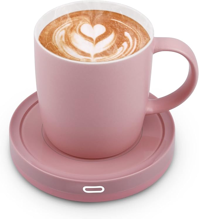 BESTINNKITS Smart Coffee Set Auto On/Off Gravity-induction Mug Office Desk Use by BESTINNKITS