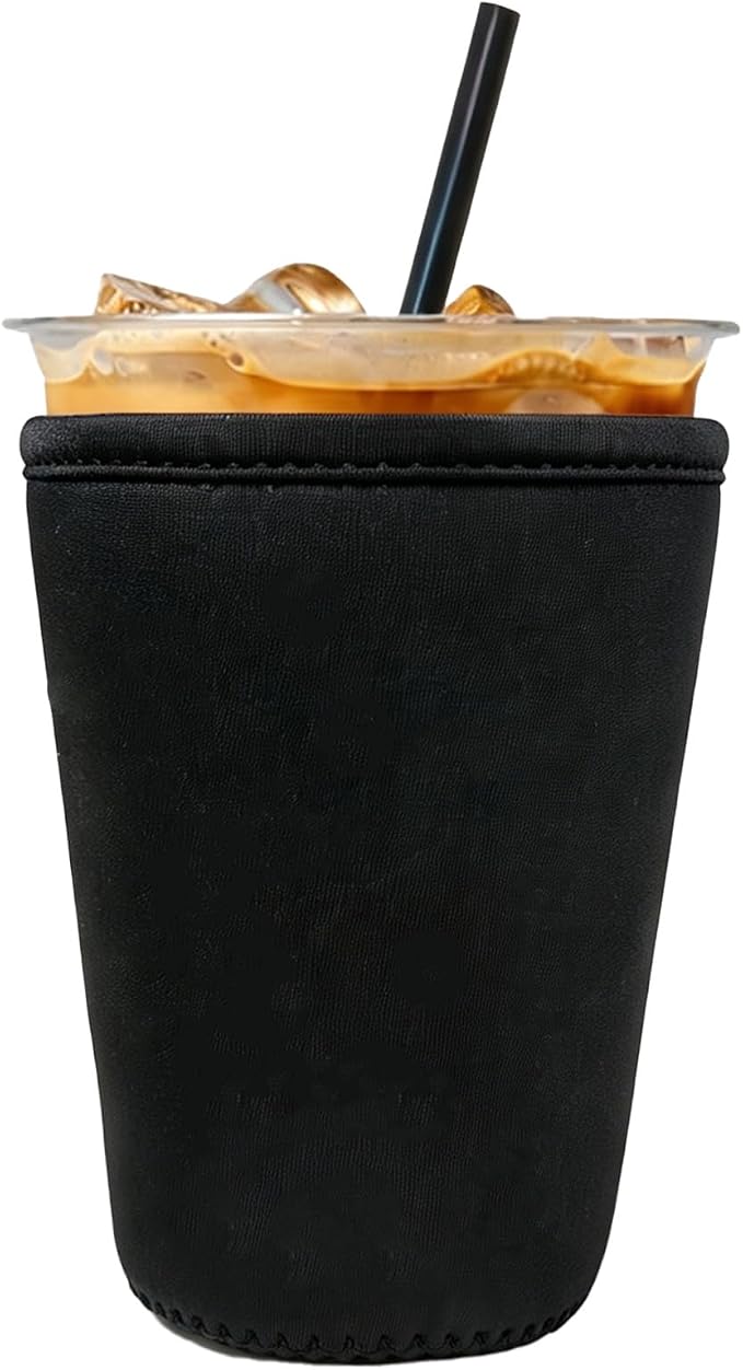 Reusable Insulated Neoprene Iced Coffee Sleeves by Fvryog