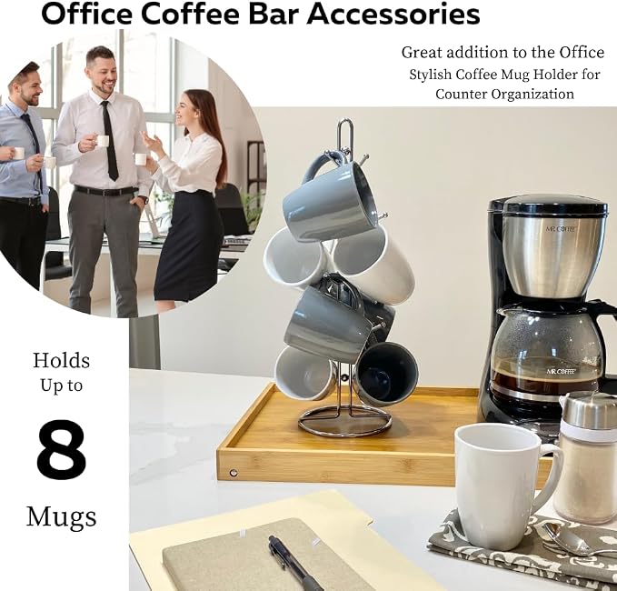 Evelots Coffee Cup Holder for Kitchen Countertop - Image 5
