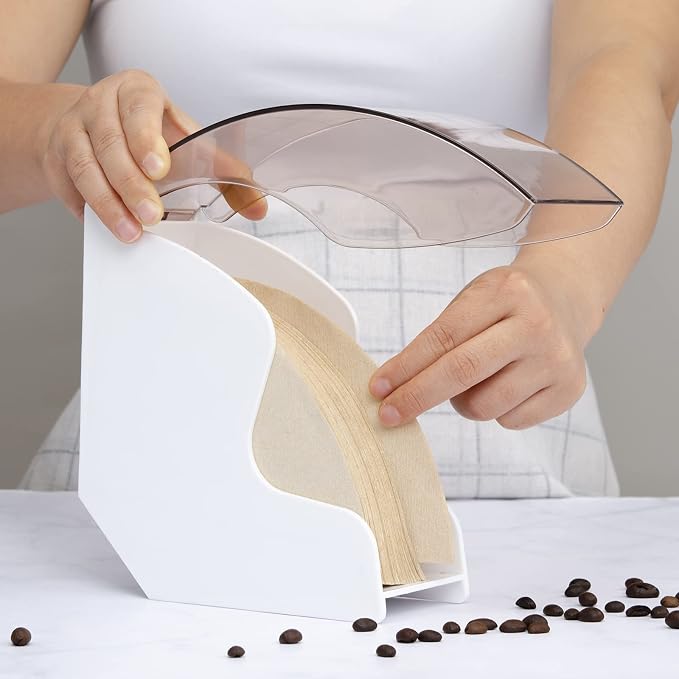 HOMEE Coffee Filter Holder, Coffee Filter Box - Image 3