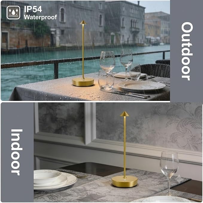 Cordless Table Lamps Rechargeable, 6000mAh Battery Operated LED Table Lamp - Image 3