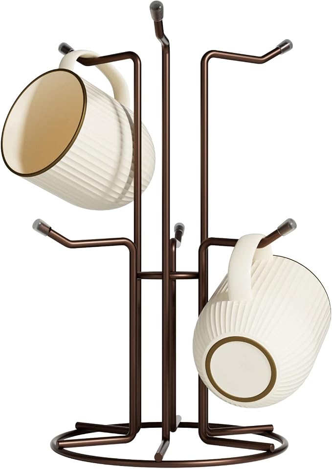 HULISEN Mug Holder for Large Cups, Mug Tree for Counter by HULISEN