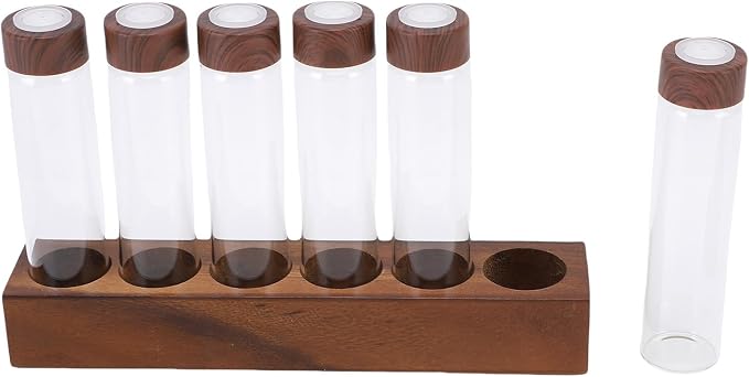 Naroote Single Dose Coffee Bean Storage Tubes, Dosing Glass Vials, Bean - Image 7
