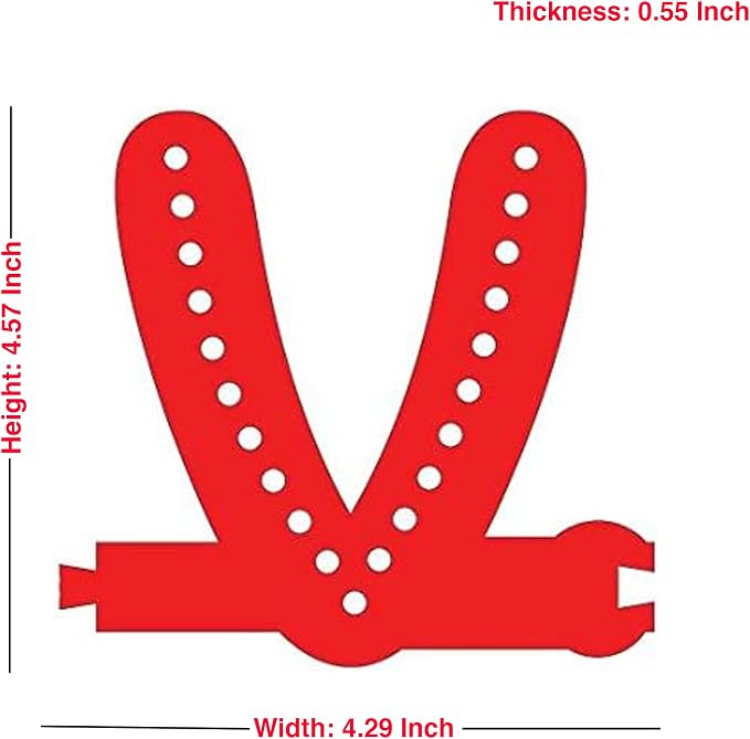 M&T Displays LED Marquee Letter Lights Modular Red Light Up Alphabet Initial V - Image 3