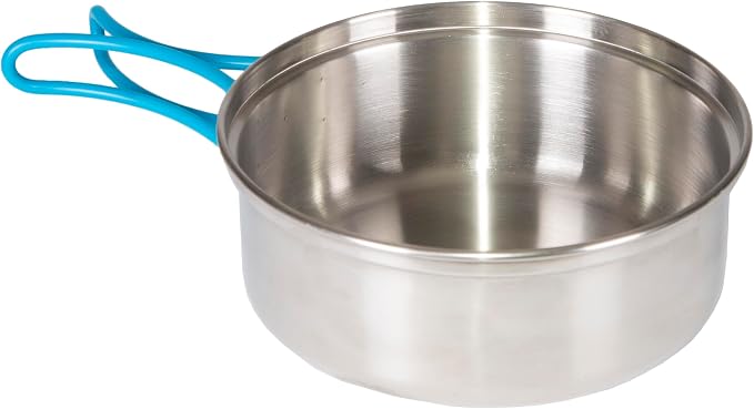 Stansport Stainless Steel Camping Cookware Set – Durable Nesting Mess Kit - Image 9