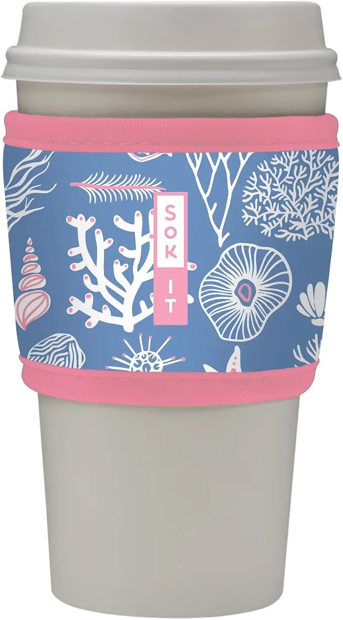 Sok It HotSok Coffee & Tea Reusable Insulated Neoprene Cup Sleeve by SokIt