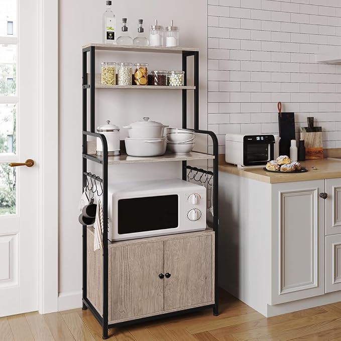 Yaheetech 4-Tier Kitchen Bakers Rack by Unknown
