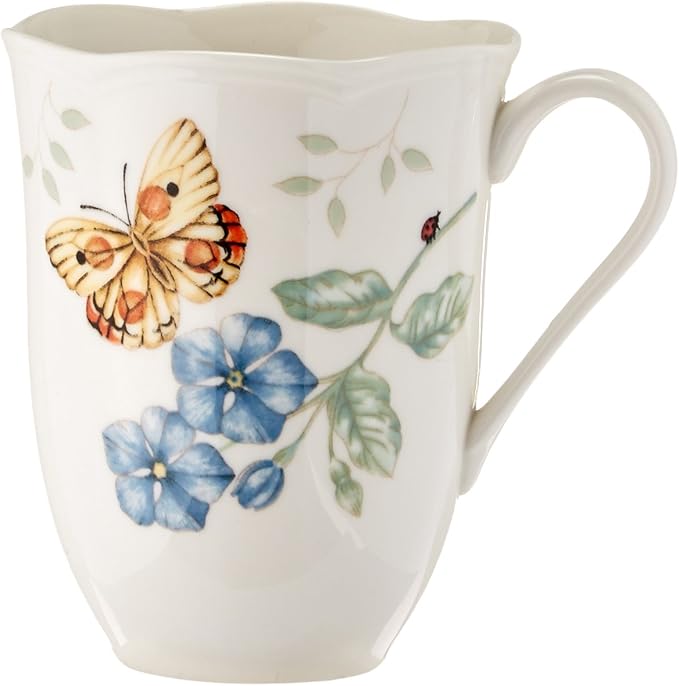 Lenox Dinnerware Set, Butterfly Meadow 18-Piece Set, Service - Image 16