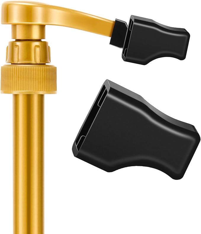 Zhehao 20 Pcs Coffee Syrup Pump Tip Cap Pourer Covers Rubber Caps Fits - Image 4