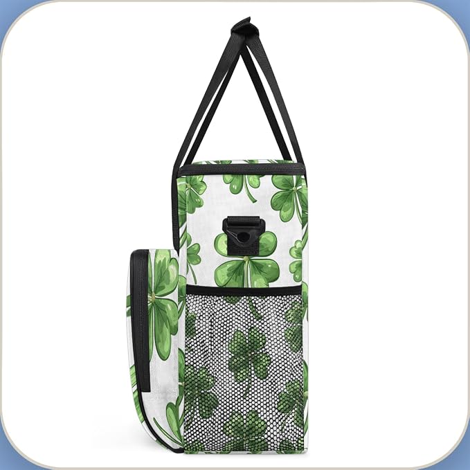 St Patrick's Day Coffee Maker Travel Bag, Portable Storage Tote Bag - Image 4