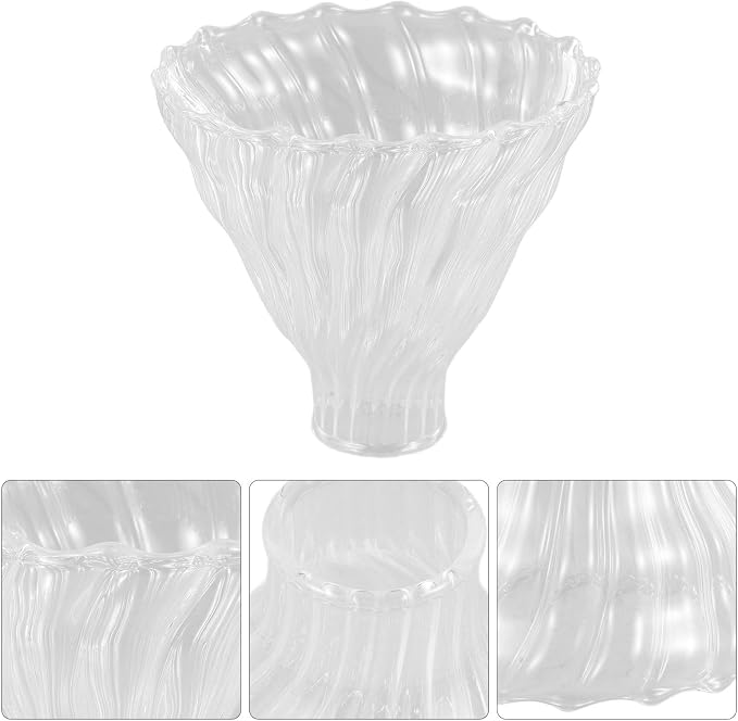Reusable Spiral Coffee Dripper Filter Funnel Glass 3.7In Precise Filtration - Image 9