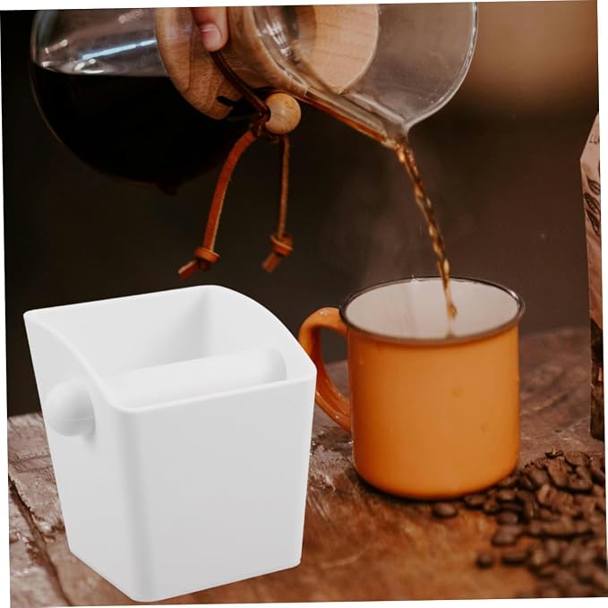 KALLORY Coffee Grounds Collector Bin Large Capacity Espresso Waste Container - Image 9