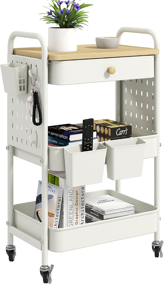 danpinera Rolling Utility Cart by danpinera