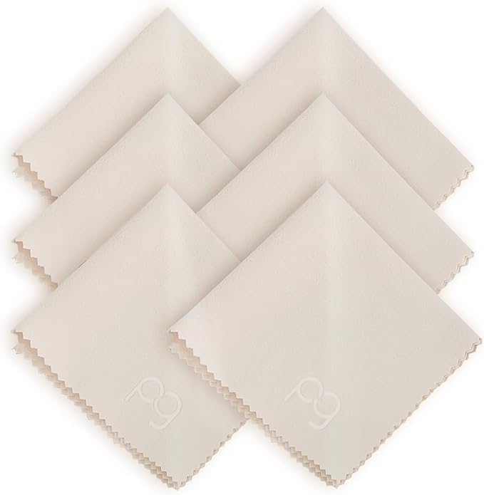 6 Pack Microfiber Cleaning Cloth by PayneGlasses