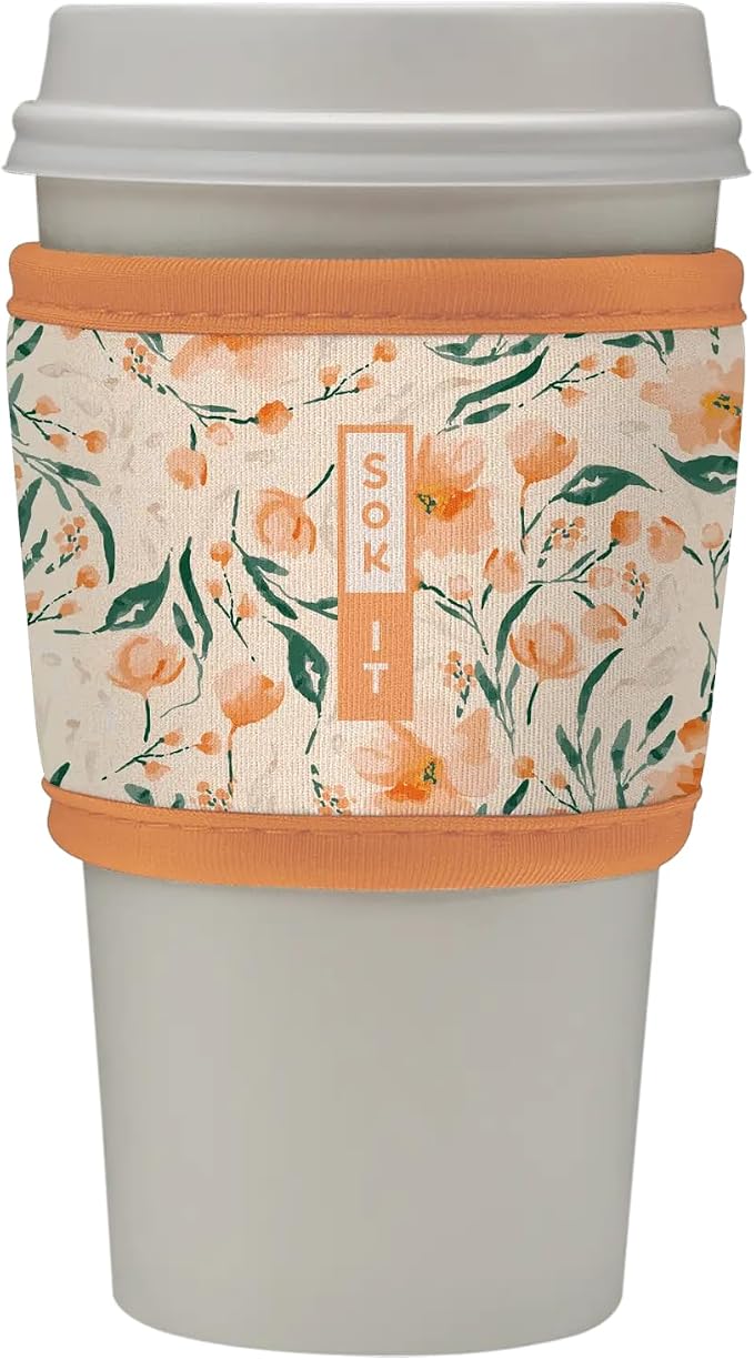 Sok It HotSok Coffee & Tea Reusable Insulated Neoprene Cup Sleeve by SokIt