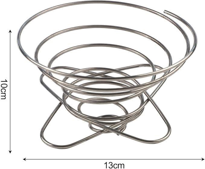 Stainless Steel Folding Funnel Filter Cup - Image 2
