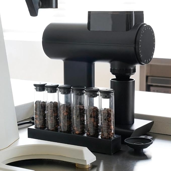 watchget Coffee Bean Container 6PCS Coffee Bean Cellars Tubes Single Dose - Image 3