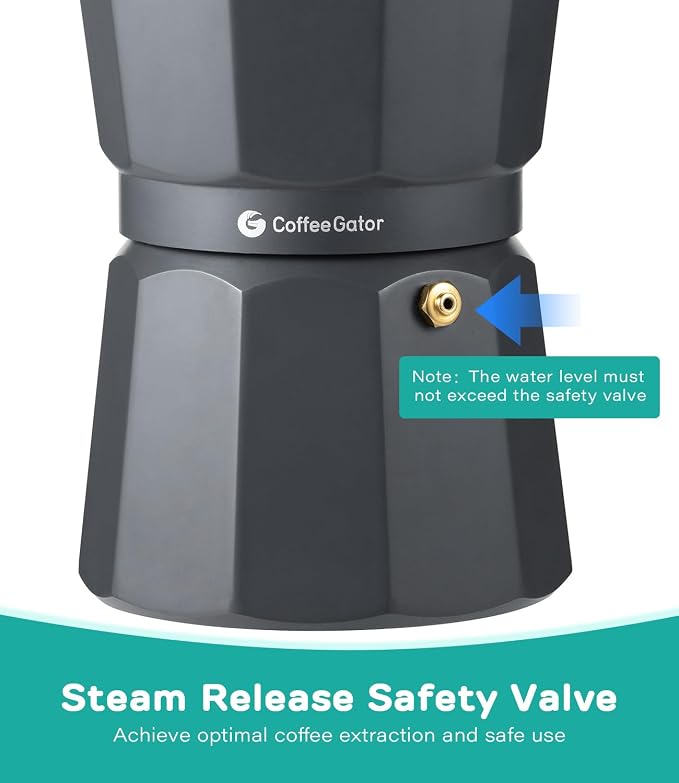 Coffee Gator Moka Pot - Image 4