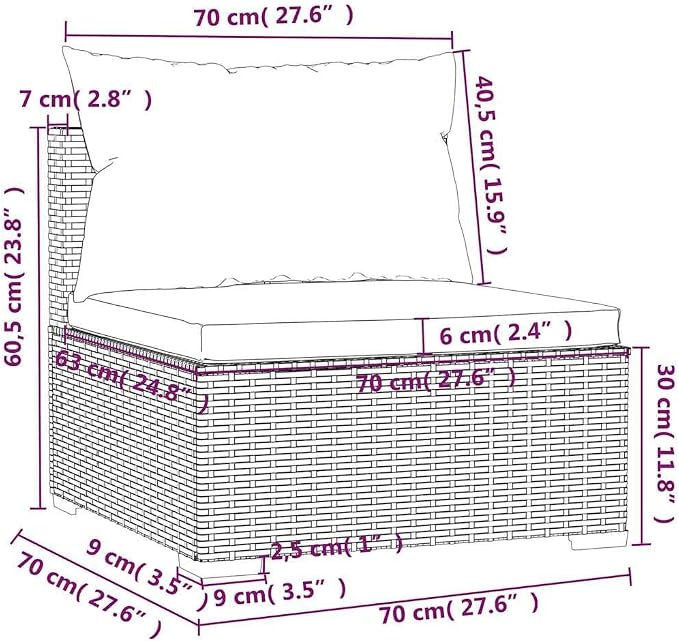 10-Piece Garden Lounge Set - Image 8