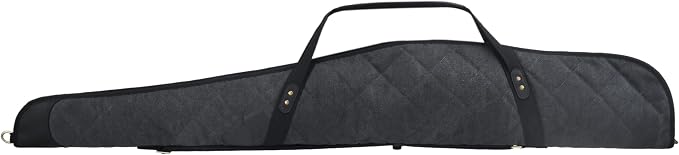Tas Trost Scoped Rifle Soft Case 41“& 55” Long Gun Bag, Canvas Leather Shotgun - Image 8