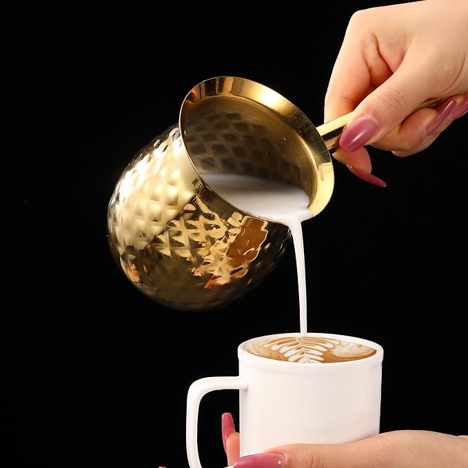 7 Oz Stainless Steel Turkish Coffee Cezve, 200 Ml - Image 2