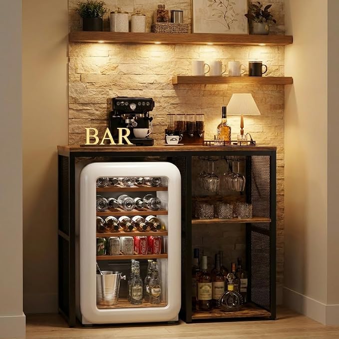 Homieasy Mini Fridge Cabinet - Image 8