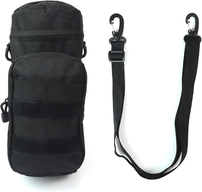 Tactical Military MOLLE Water Bottle Pouch H2O Hydration Carrier Holder by Jipemtra