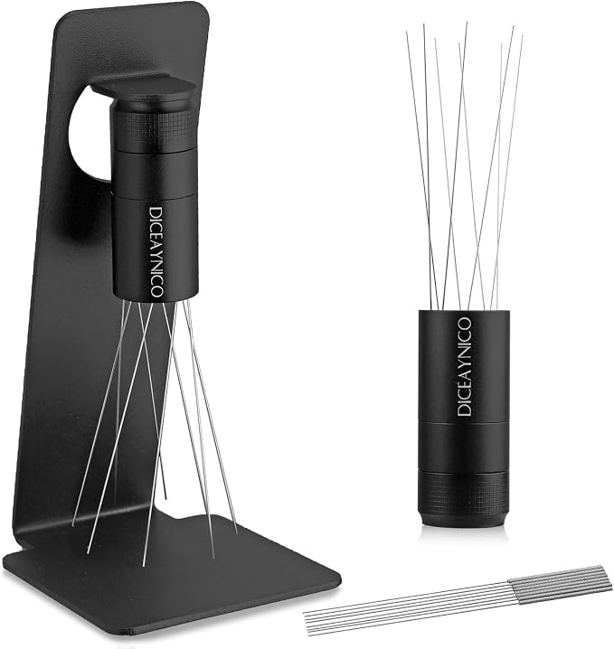 WDT Espresso Stirrer Tool, Espresso Distribution Tool, 8x0.4mm 304 Stainless by DICEAYNICO