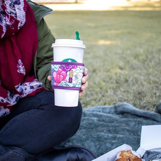 Sok It HotSok Coffee & Tea Reusable Insulated Neoprene Cup Sleeve - Image 2