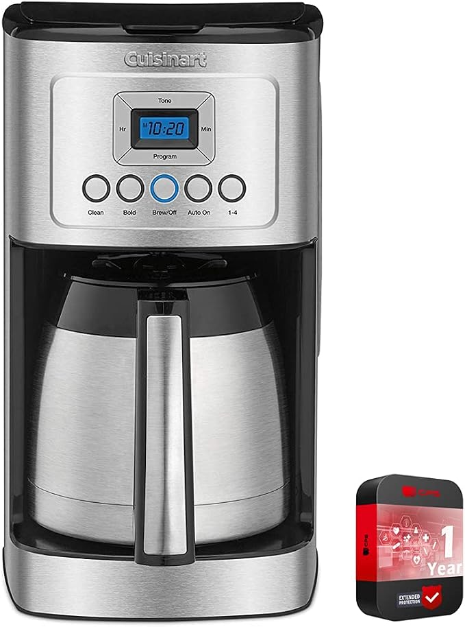Cuisinart 12 Cup Programmable Stainless Steel Thermal Coffee Maker - Image 2