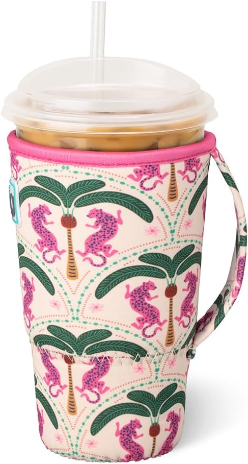 Swig Life Large Iced Cup Coolie, 30-32oz Iced Coffee Cup Insulator Sleeve - Image 3