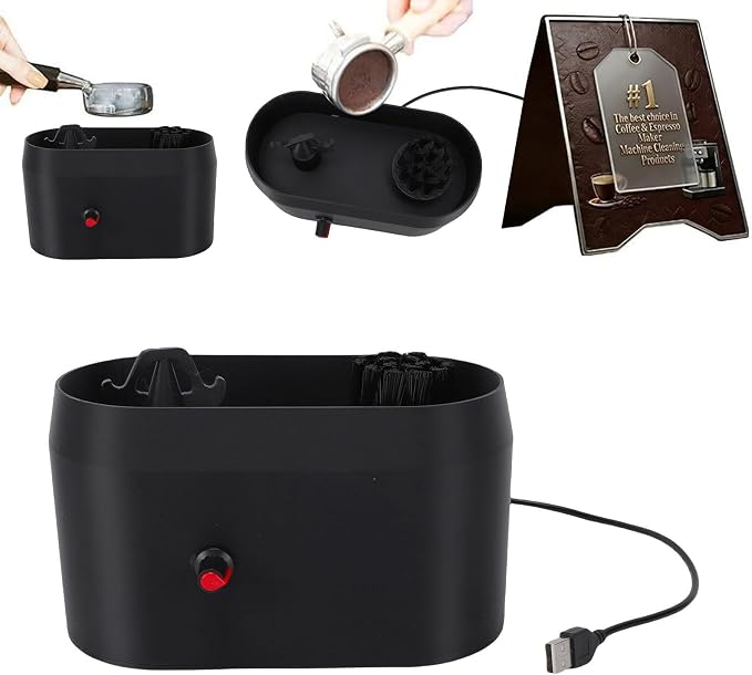 Coffee Portafilter Cleaner, Efficient USB Powered Cleaner - Image 5
