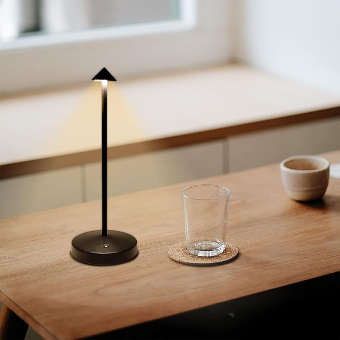 Rechargeable Cordless Table Lamp, 3000mAh Battery Operated Table lamp, Portable - Image 5