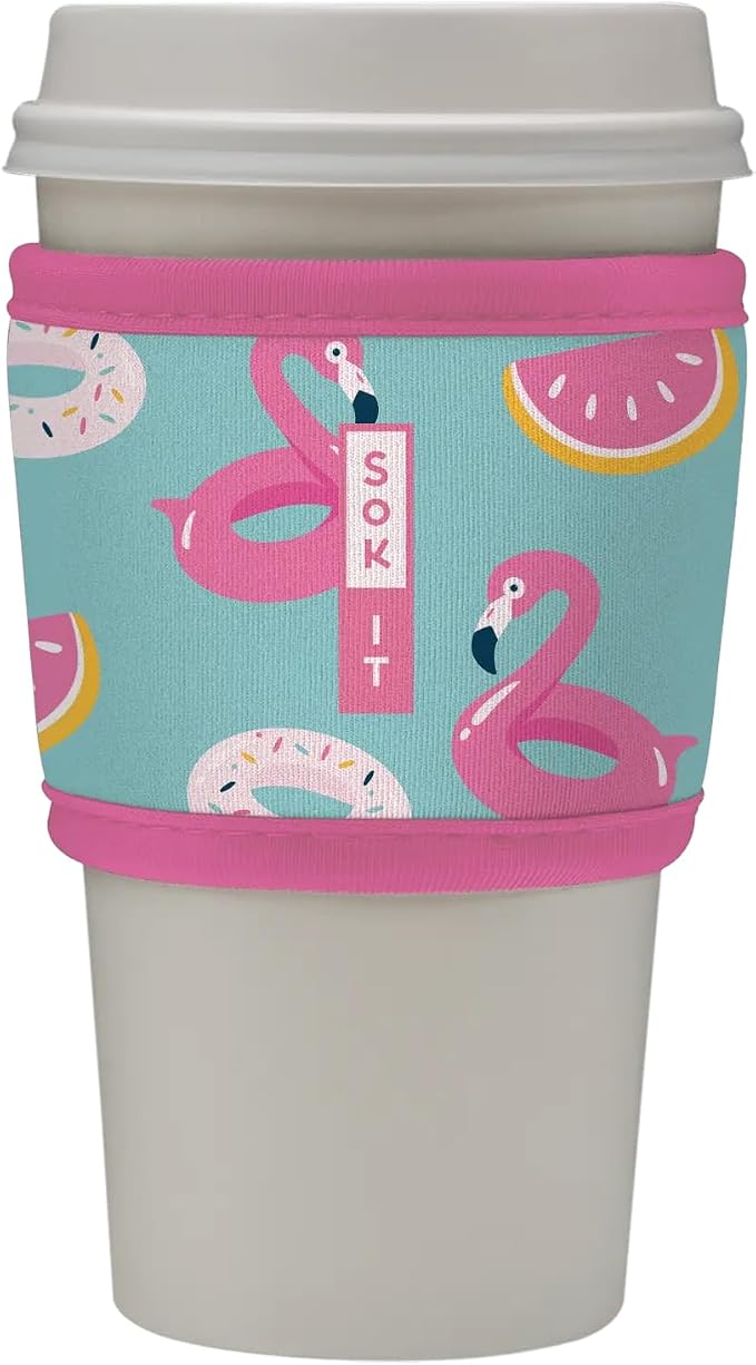 Sok It HotSok Coffee & Tea Reusable Insulated Neoprene Cup Sleeve by SokIt
