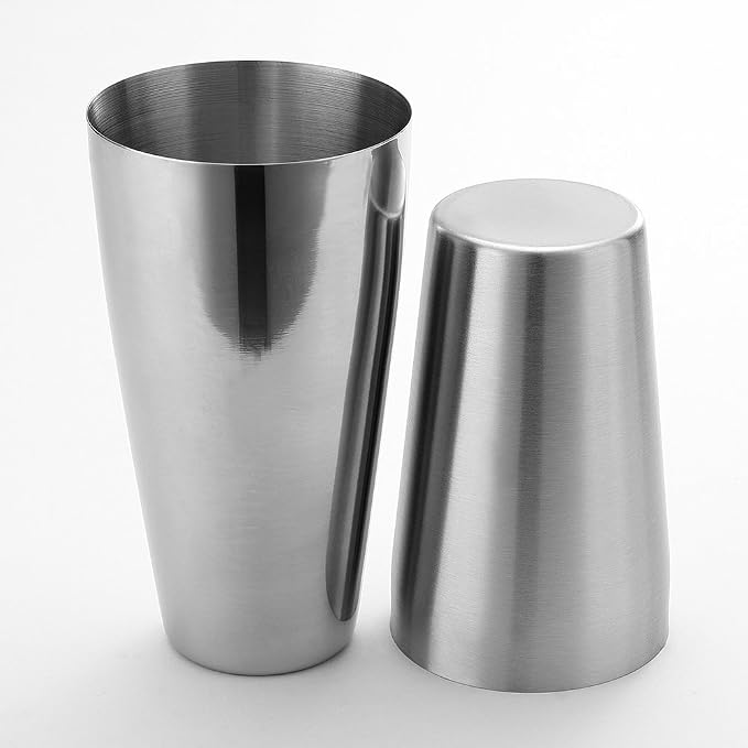 Boston Shaker by QLL, Professional Stainless Steel Cocktail Shaker Set - Image 2
