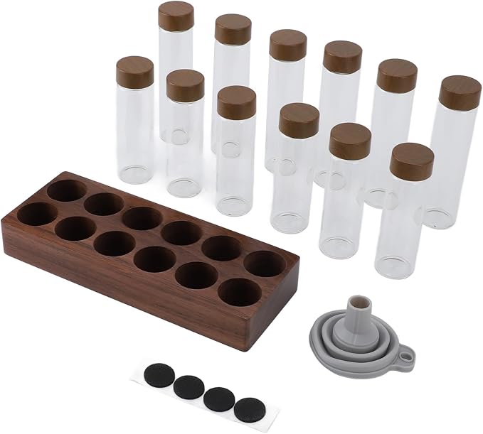 CHICIRIS Coffee Bean Storage Tubes, 12 Pack Single Dose Coffee Bean Cellars - Image 6