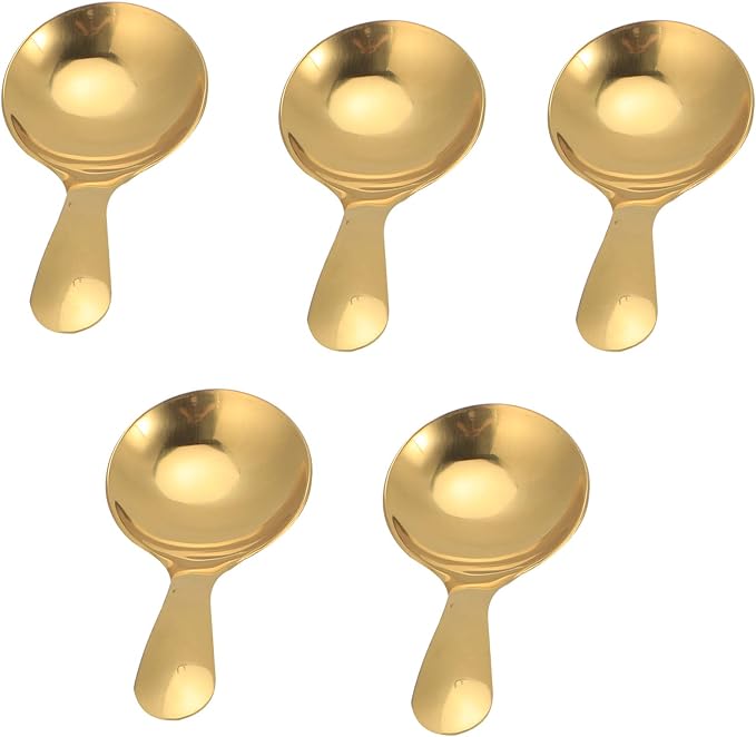 Watris Veiyi 5PCS Short Handle Spoons, Small Scoops - Image 9