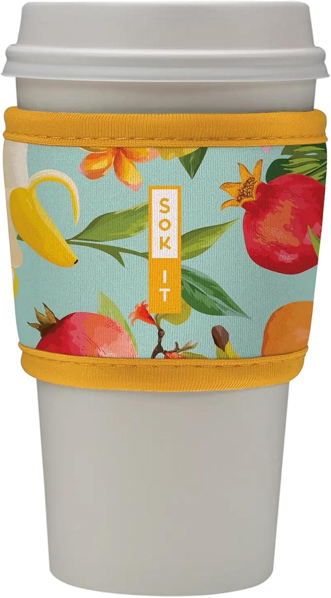 Sok It HotSok Coffee & Tea Reusable Insulated Neoprene Cup Sleeve by SokIt