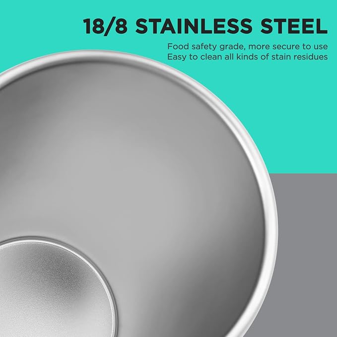 HAUSHOF Pint Cup, 14 oz Stainless Steel Cups, Stackable Metal Drinking Cups - Image 5