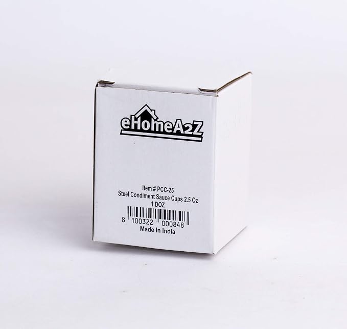 Ramekins Stainless Steel Condiment Sauce Cups, Metal Ramekins, Commercial Grade - Image 6