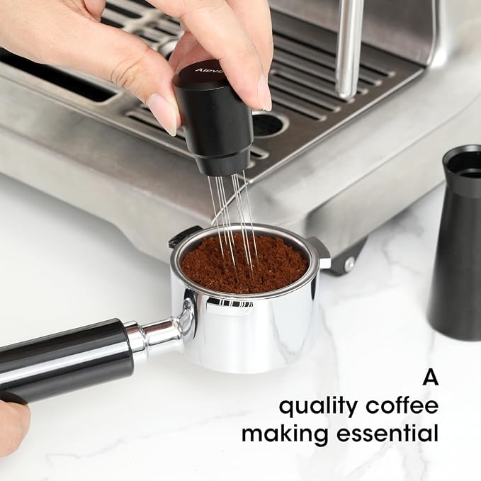 Aieve WDT Tool Espresso, Metal Distribution Tool - Image 6