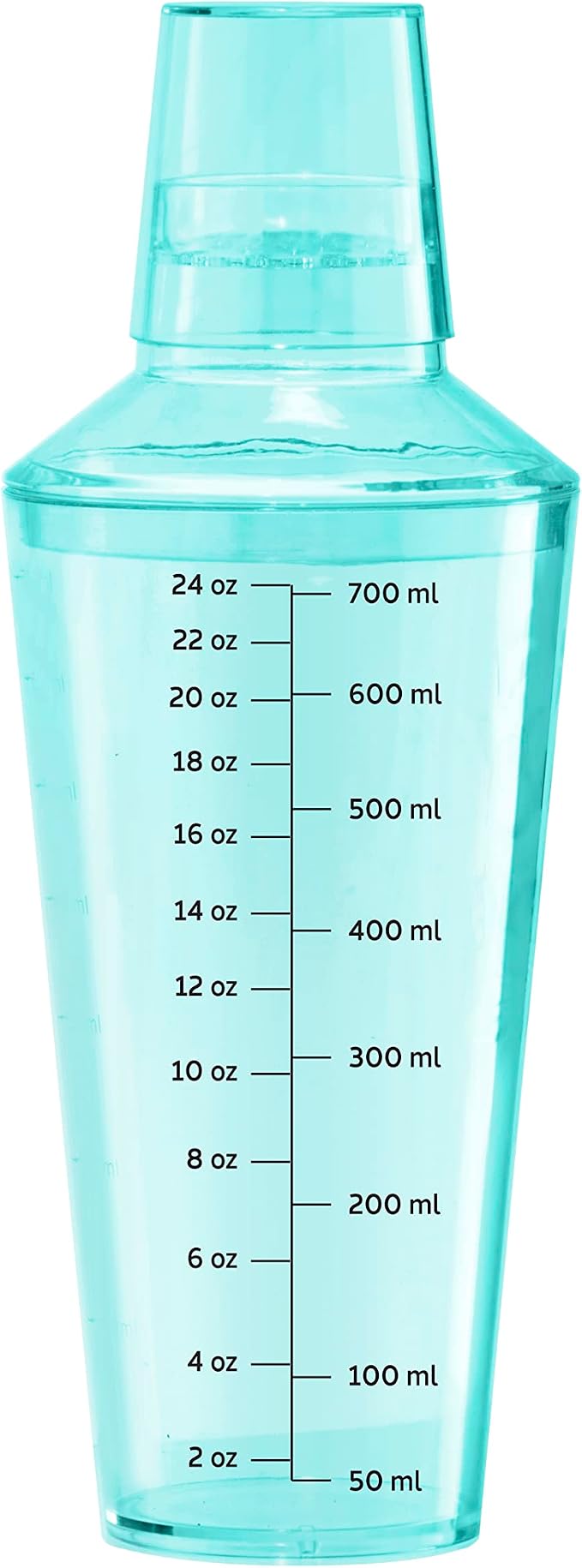 OGGI Clear Cocktail Shaker - 24 oz / 700 ml by OGGI