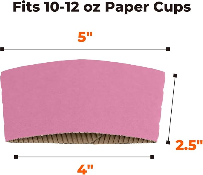 FMP Brands 1000 Pack Coffee Sleeves - Image 3