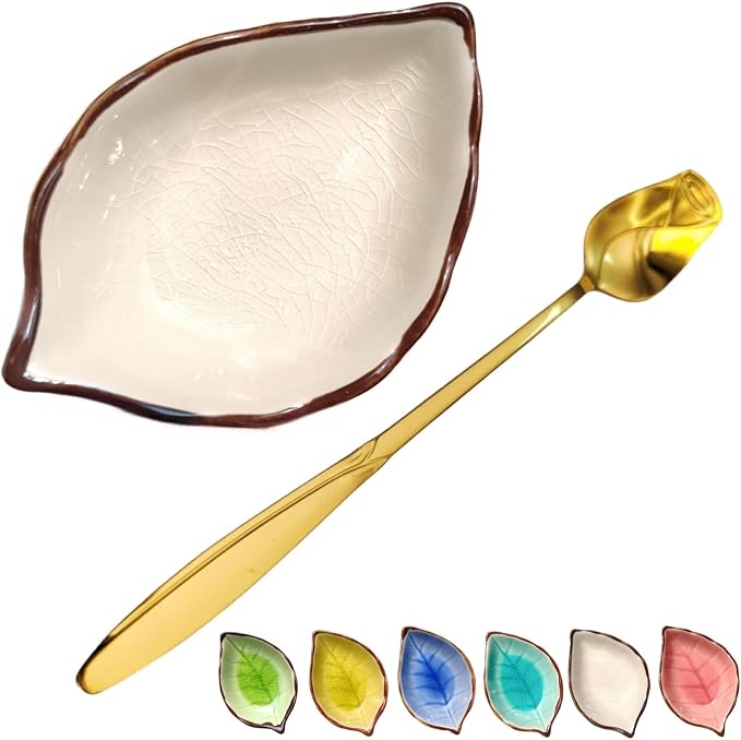 Coffee Spoon and Rest for Coffee Bar Accessories, Small Spoon Rest for Coffee by TOPYOKK